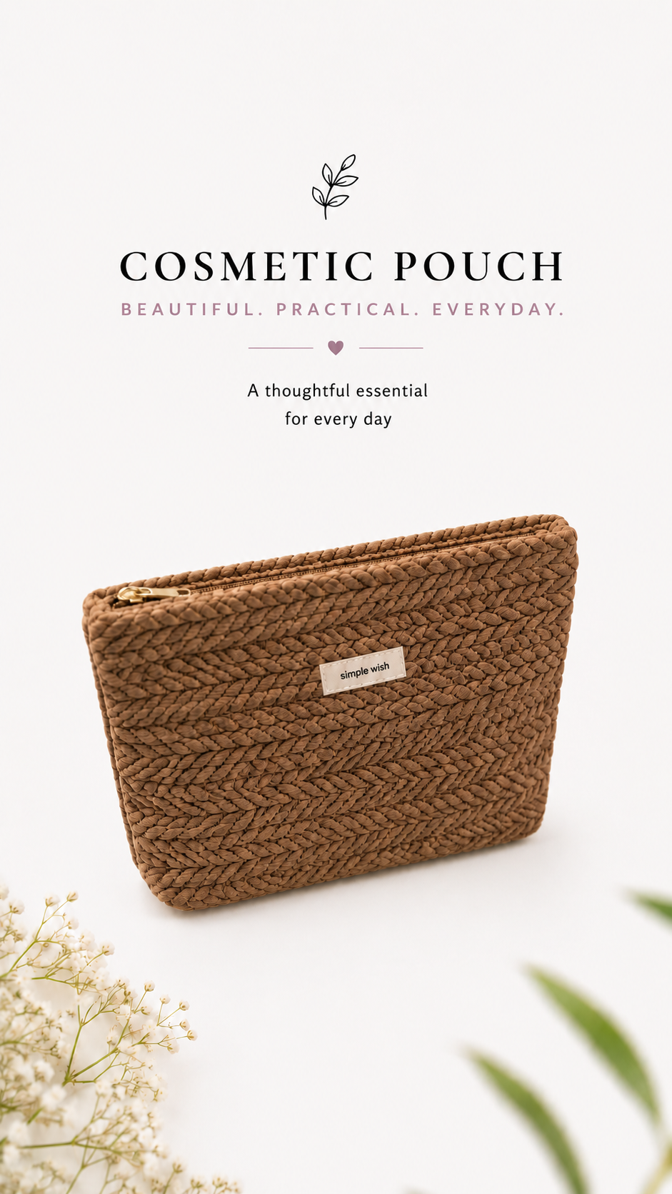 Everyday Essentials Pouch | Feather & Bloom Gift Essentials